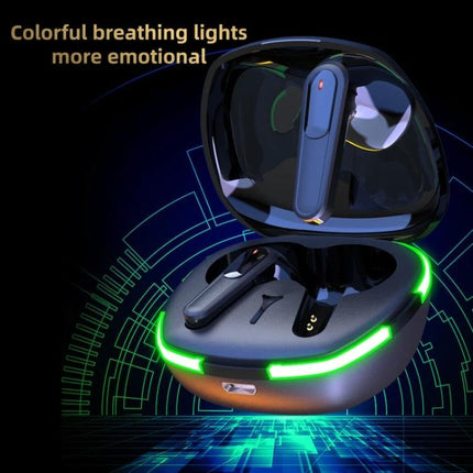 Mini True Wireless Earbuds With Secure Fit For Everyday Use compact TWS earphones with green charging case lights