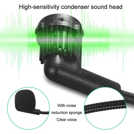 Headset Microphone for Daily Presentations and Teaching with 2.4G wireless, high-sensitivity condenser head and noise-reduction sponge for clear voice