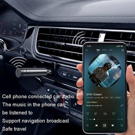 M416 Car Bluetooth Receiver Black For In Car Audio