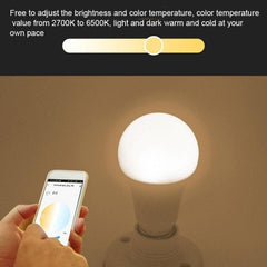 Smart RGB LED Bulb E27 with Bluetooth Tuya APP Control - A60 9W