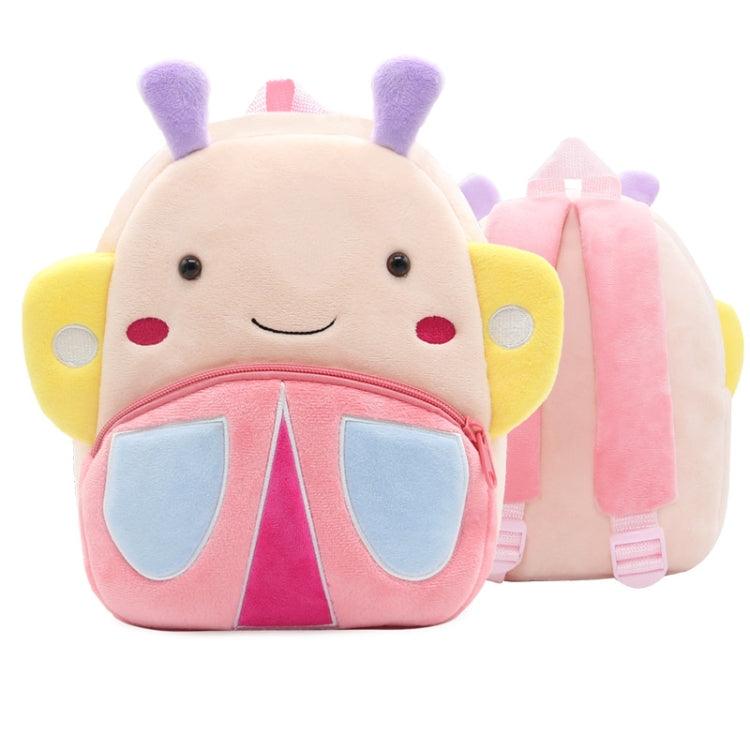 Charming Plush Animal Backpack for Kids - Ideal for School and Adventures