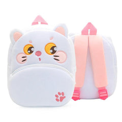 Charming Plush Animal Backpack for Kids - Ideal for School and Adventures