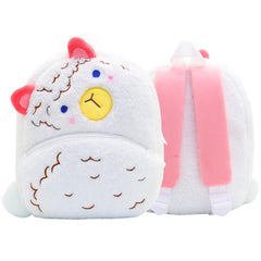 Charming Plush Animal Backpack for Kids - Ideal for School and Adventures