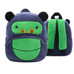 Charming Plush Animal Backpack for Kids - Ideal for School and Adventures