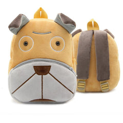 Charming Plush Animal Backpack for Kids - Ideal for School and Adventures