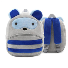 Charming Plush Animal Backpack for Kids - Ideal for School and Adventures