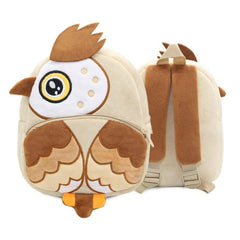 Charming Plush Animal Backpack for Kids - Ideal for School and Adventures