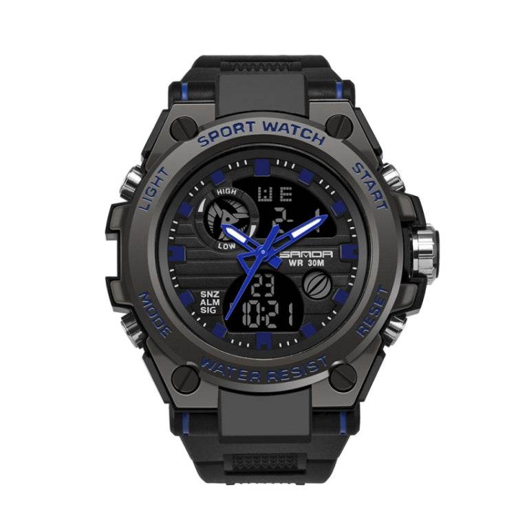 SANDA 739 Multifunctional Waterproof Sports Watch Chronograph