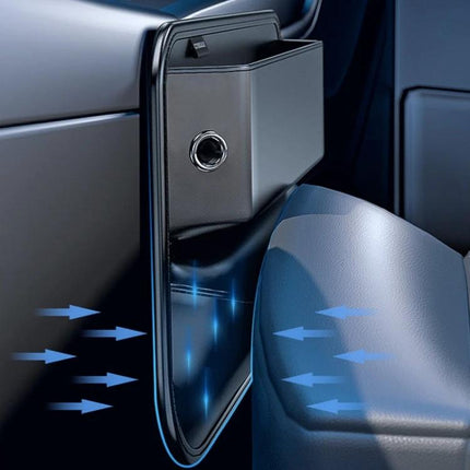 Car Gap Storage Box For In Car Organization Large Capacity sleek eco-friendly PVC leather pocket installed between seat and console for extra storage