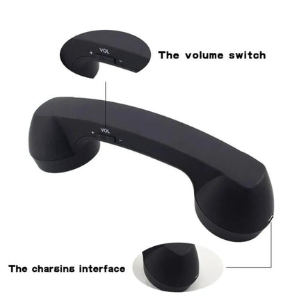 Bluetooth Wireless Connection Retro Microphone External Mobile Phone Handset, Bluetooth Sky Blue, Bluetooth Yellow, Bluetooth Red, Bluetooth Pink, Bluetooth Black, Bluetooth White