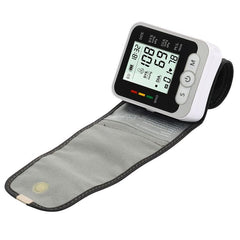 Wrist Blood Pressure Monitor with WHO Indicator and Dual Memory Function