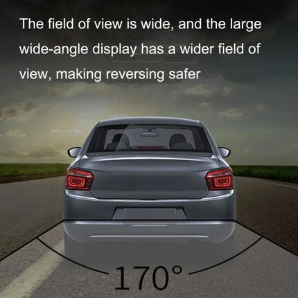 HD Reversing Camera with LED Lights for Nighttime Car Parking