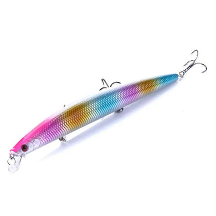 Long Distance Minnow Lure 18cm For Sea Fishing Realistic Swimming