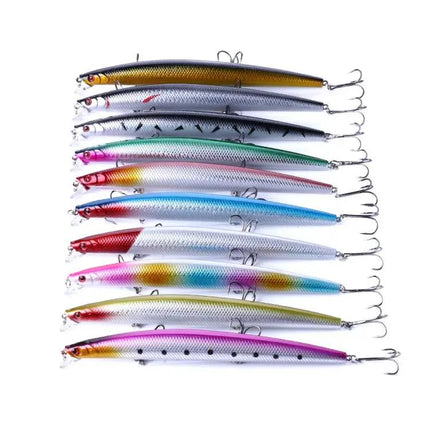 Long Distance Minnow Lure 18cm For Sea Fishing Realistic Swimming