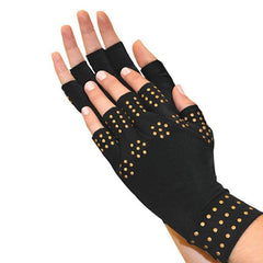 Half Finger Non-Slip Sports Gloves with Pressure Relief for Joint Training