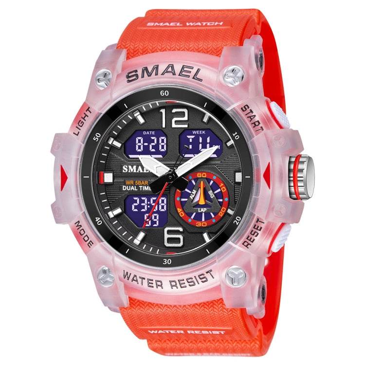 SMAEL 8007 Outdoor Sports Waterproof Dual Display Watch