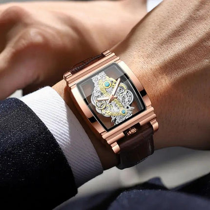 BINBOND Luminous Waterproof Men's Business Watch | Syndmart
