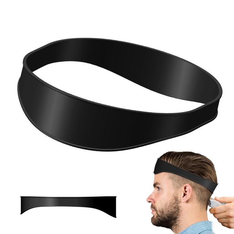 Hair Trimming Template Tool for Salon Use - Silicone Neck Hair Line Guide and Ruler for DIY Barber Cuts