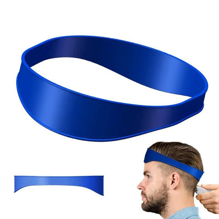 Sal on Neck Hair Line Guide Silicone Home Hair Trimming Tool | Syndmart