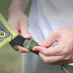 Clips de nailon resistentes al viento para toldos de camping con fuerte agarre