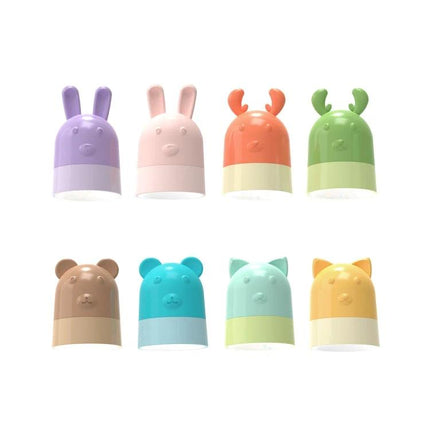 Hanging Neck Lamp for Bedtime Reading and Daily Use - colorful animal-shaped wearable reading lamps for bed and desk