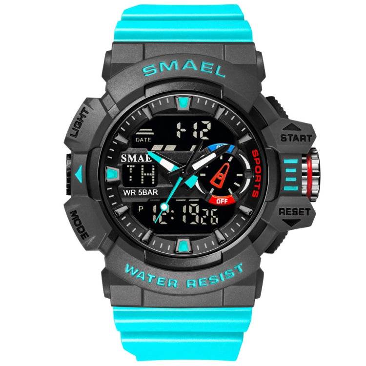 SMAEL 8043 Multifunctional Dual Display Sports Quartz Watch