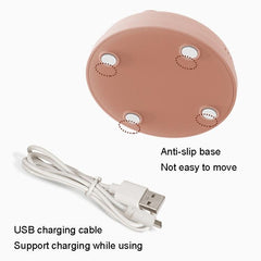 GIVELONG Vintage USB Charging Table Lamp with Adjustable Color Temperature