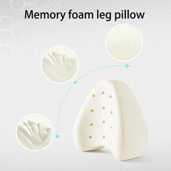 Ergonomic Memory Foam Leg Support Pillow for Side Sleepers - Relieve Sciatica, Back, Hip & Joint Pain