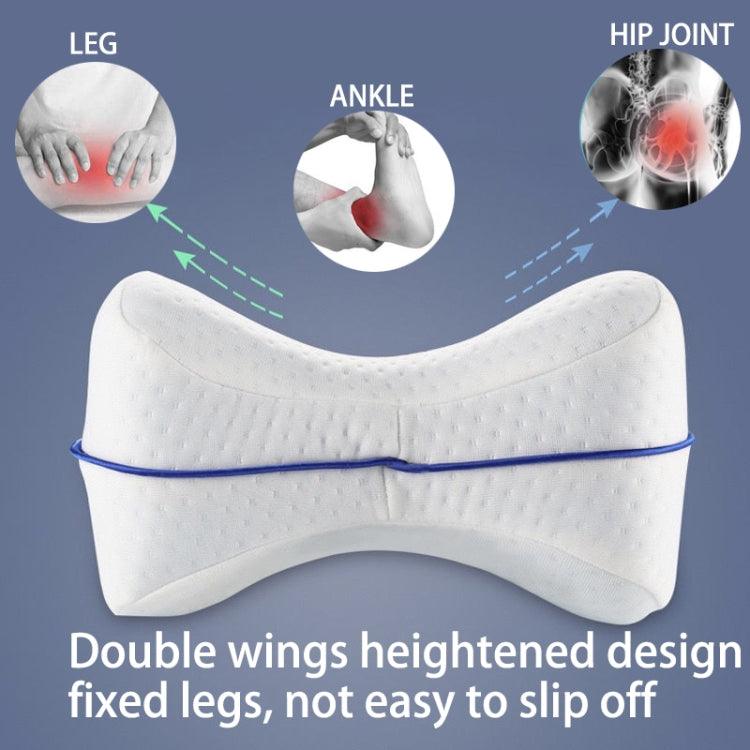 Ergonomic Memory Foam Leg Support Pillow for Side Sleepers - Relieve Sciatica, Back, Hip & Joint Pain