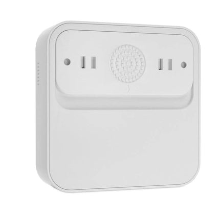 Tuya WiFi Temperature and Humidity Sensor for Home Monitoring compact white indoor wireless sensor for living spaces and aquariums