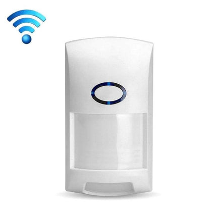 Tuya Human Body Infrared Motion Detector for Homes white WiFi PIR sensor, smartphone alerts, pet-friendly motion detection