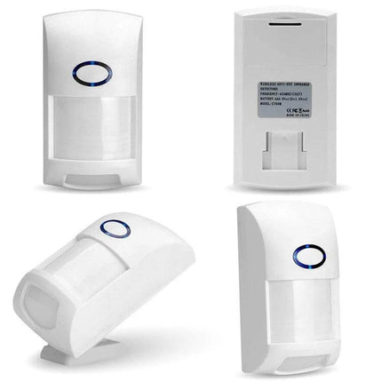 Tuya Human Body Infrared Motion Detector for Homes smart WiFi PIR sensor, pet-friendly motion detection, front and back product views