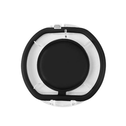 Replacement Sealing Ring for Dyson Vacuum Dust Bin Maintenance - black replacement sealing ring fitted to dust bin to stop leaks and restore suction