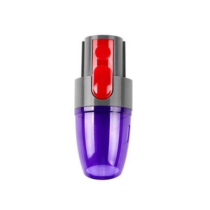 Dyson Compatible Vacuum Suction Brush Head for Home Cleaning - purple and gray compact brush head accessory
