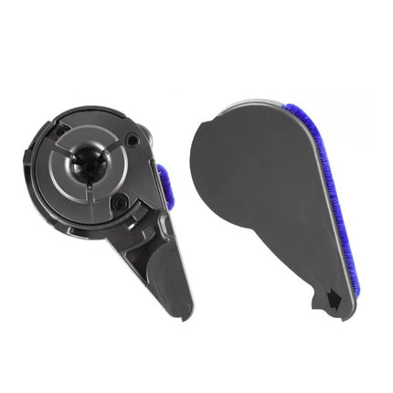 Dyson Soft Velvet Suction Head Side Cover Replacement - durable ABS vacuum side cover for worn suction heads, easy swap to restore cleaning performance
