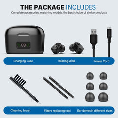 Z-127D Digital Hearing Amplifier with Invisible In-ear Design and Rechargeable Function