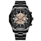 Black Steel-Black-Rose Gold
