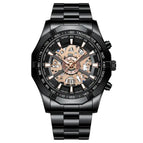 Black Steel-Black-Rose Gold