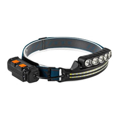 Rechargeable XPG+COB Type-C Induction LED Headlamp