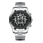White Steel Black