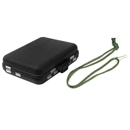 Fish Hook Swivel Fishing Accessories Set 272 Pieces compact clear ABS box with lanyard for road, iso and sea fishing, lightweight 12.2x10.5x3.4cm