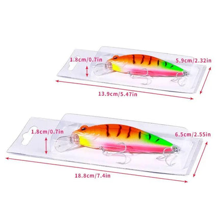 HENGJIA Long Distance Sinking Minnow Lure 9.5cm 15g