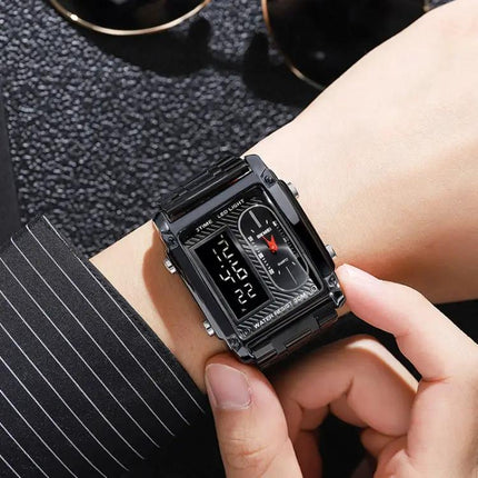 SKMEI Square Men's Watch for Everyday and Water Activities | Syndmart