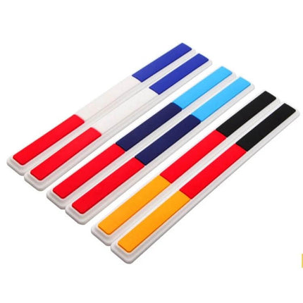 Durable Protective Rubber Strips for Car Mirrors and Doors - multicolor PVC bumper guard strips to prevent scratches and dings