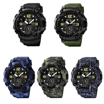 SKMEI Durable Men's Outdoor Shockproof Digital Sports Watch | Syndmart