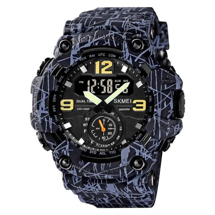 SKMEI Durable Men's Outdoor Shockproof Digital Sports Watch | Syndmart