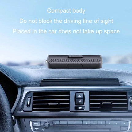 Vehicle Safety Hammer for Emergency Escape and Parking Use compact ABS aluminum hammer on car dashboard for breaking glass and cutting seat belts