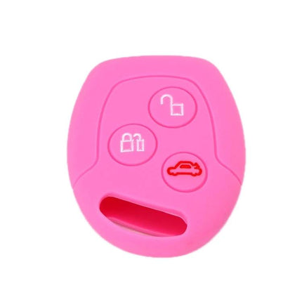 Ford Transit/Focus Silicone Key Protector 2-Pack For Everyday Use - pink silicone cover for Ford key fob, protects buttons and prevents scratches