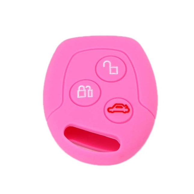 Ford Transit/Focus Silicone Key Protector 2-Pack For Everyday Use - pink silicone cover for Ford key fob, protects buttons and prevents scratches
