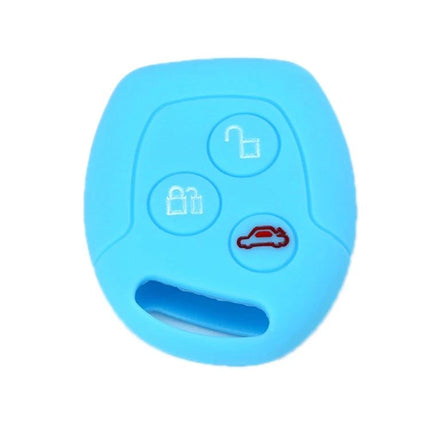 Ford Transit/Focus Silicone Key Protector 2-Pack For Everyday Use - blue silicone cover for Ford key fob, protects buttons and prevents scratches